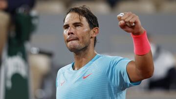 Nadal: "Ha sido mi mejor partido ante el rival más exigente"