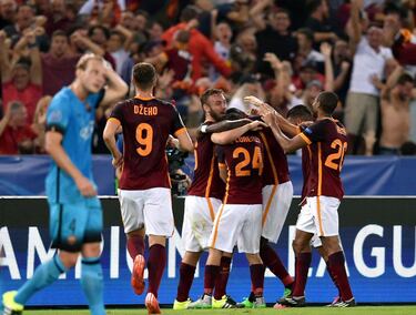 Roma 1 - Barcelona 1. Premio para Florenzi