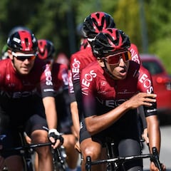 Egan Bernal: "No me importa trabajar para Thomas"