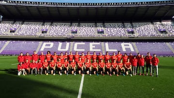Entrenamiento de la selección española de rugby en el Estadio Zorrilla. Photogenic/Miguel Ángel Santos