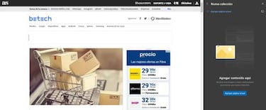 Cómo usar las Colecciones de Microsoft Edge