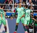Cristiano le da un opaco triunfo a Portugal sobre Rusia