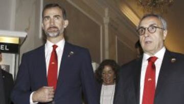 Alejandro Blanco, con el Príncipe.