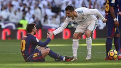 En el Camp Nou, Cristiano lleva 11 goles y Messi seis... Todo en 14 partidos.