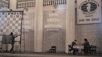 El enfrentamiento entre Karpov y Kasparov.