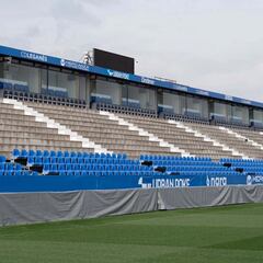 Butarque amplia levemente su aforo hasta los 13.089 asientos