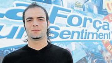 <b>INTERÉS. </b>David de Pablos, futbolista de la cantera del Espanyol, ya tuvo contactos con la Real Sociedad hace algunas semanas.