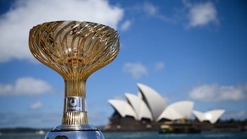 La copa de la United Cup en Australia.