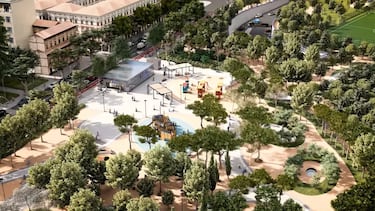La nueva cara que tendrá Madrid Río tras la ampliación de la Línea 11 de Metro