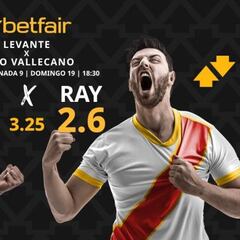 Levante UD vs. Rayo Vallecano: horario, dónde ver, pronósticos y clasificación