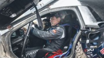 Carlos Sainz est&aacute; realizando un excelente Dakar.
