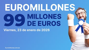 Euromillones: comprobar los resultados del sorteo de hoy, viernes 23 de enero