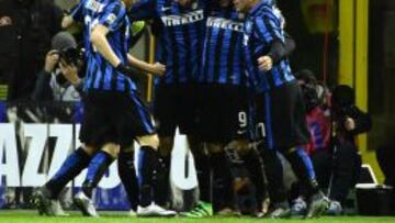 Un gol de Icardi le permite celebrar al Inter de Gary Medel