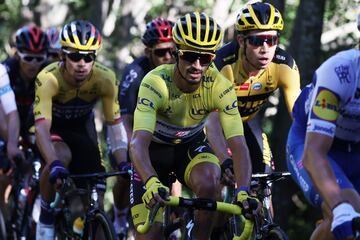 Julian Alaphilippe  durante la cuarta  etapa del Tour de Francia 