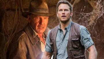 Chris Pratt se niega a ser Indiana Jones por culpa de Harrison Ford