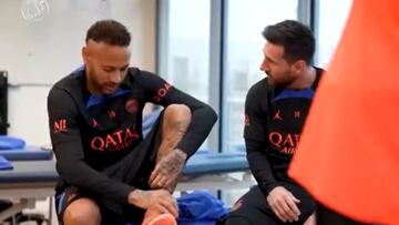 El PSG reveló el reencuentro entre Messi y Neymar tras el Mundial: ¿qué se dijeron?
