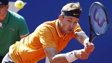 Nicol&aacute;s Jarry en el ATP de Barcelona.