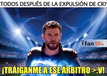 Los memes se muestran confundidos ante la expulsión de CR7