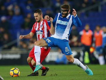 Koke y David López.