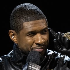 Usher, who is to provide the entertainment during the interval in Las Vegas this weekend, is yet to taste Super Bowl glory with the team he supports.