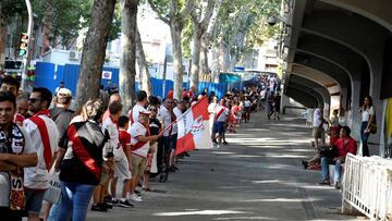 La afici&oacute;n rayista espera ver pronto a su equipo en Vallecas.