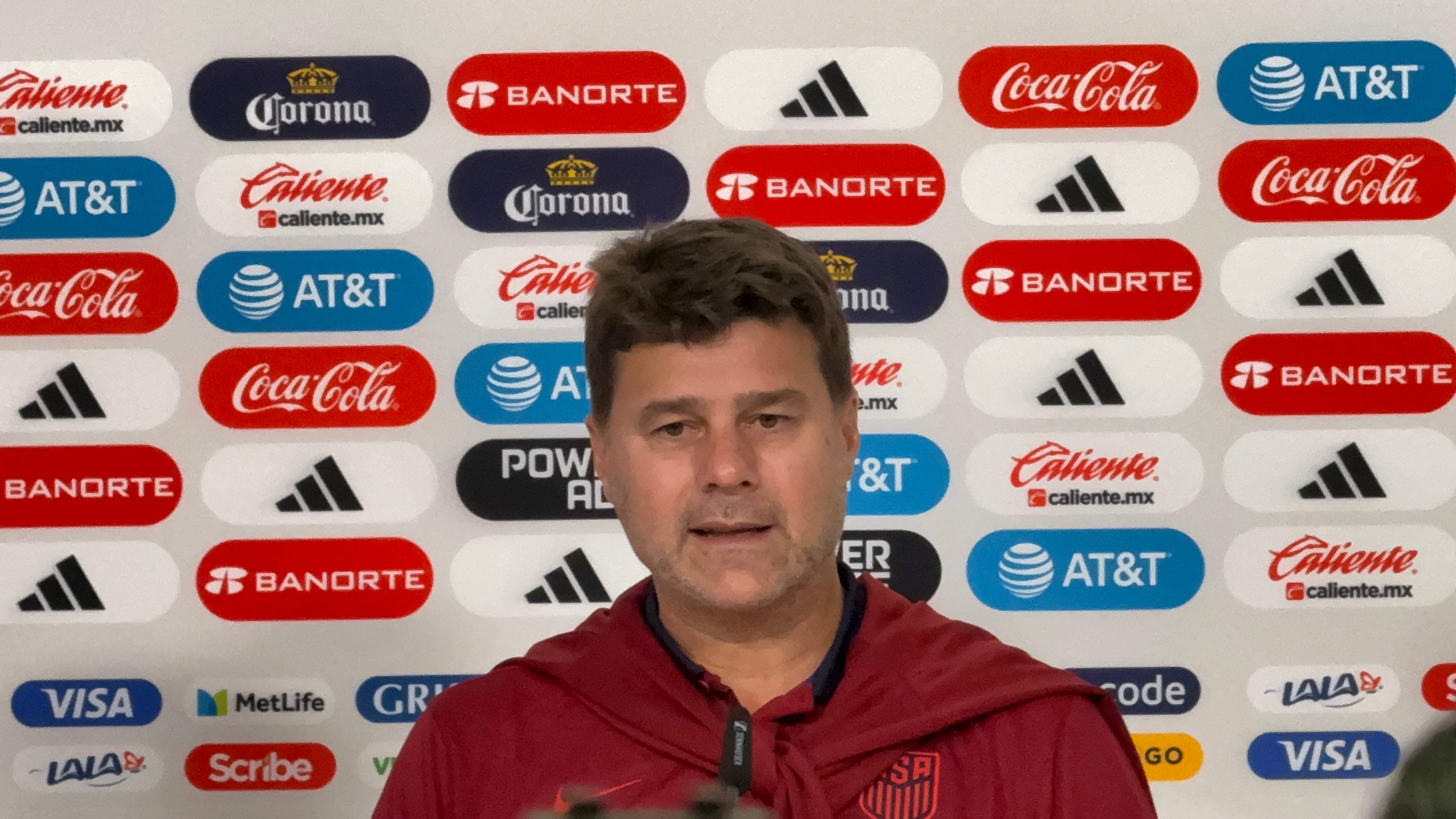 Mauricio Pochettino: “Queremos ganar y poder mantener la racha positiva ante México”