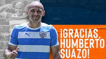 'Chupete' Suazo sorprende y prepara su regreso a Chile