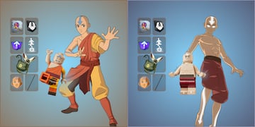 aang avatar fortnite skins