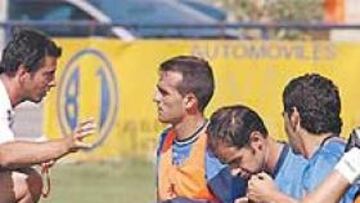 <b>EXPLICACIONES. </b>Quique Sánchez Flores quiere que todos sus jugadores tengan clara su misión en el equipo.