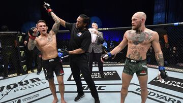 Poirier, ganador del UFC 257 ante McGregor.