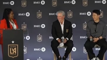 ¿Heung-Min Son con el USMNT? El terrible error en la presentación con LAFC