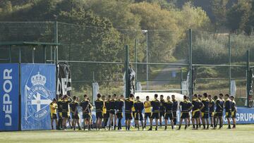 Entrenamiento Deportivo de La Coruña. charla Idiakez