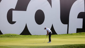 FILE PHOTO: Golf - The inaugural LIV Golf Invitational - Centurion Club, Hemel Hempstead, St Albans, Britain - June 10, 2022 England's Sam Horsfield of the Majesticks team in action during the second round REUTERS/Paul Childs/File Photo