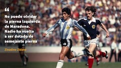 Las mejores frases que le han dedicado al 'Pelusa'