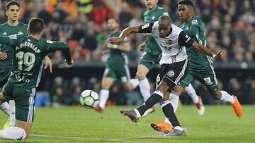Kondogbia, contra el Betis.
