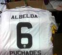 Una camiseta de coleccionista: con el 6, Albelda y Puchades