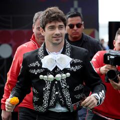 La llegada de Charles Leclerc al Gran Premio de México que está rompiendo las redes