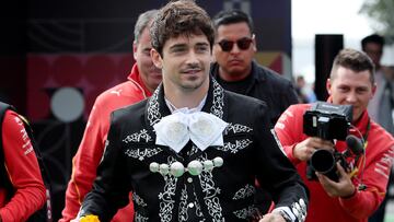 La llegada de Charles Leclerc al Gran Premio de México que está rompiendo las redes