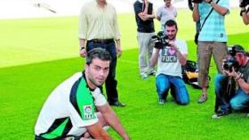 <b>MINUTOS. </b>Tras un año difícil en el Espanyol, Marc Torrejón espera que en Santander Carlos Mandiá le de la oportunidad de ganarse un sitio en la defensa verdiblanca.