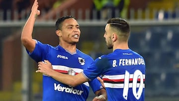 Luis Fernando Muriel, delantero de la Sampdoria