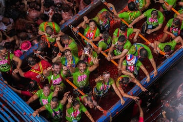 Cientos de personas han disfrutado de la fiesta. 