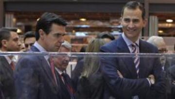 El Príncipe se interesó por el nuevo estadio del Atlético