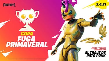Copa Fuga Primaveral de Fortnite: fechas, horarios, premios y cómo participar