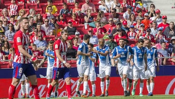 Resumen y goles del Atlético-Espanyol de LaLiga Santander