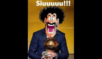 Los memes del Balón de Oro 2017