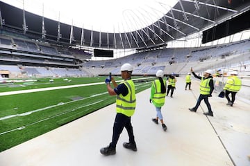 El estadio del Tottenham está listo para recibir a la NFL