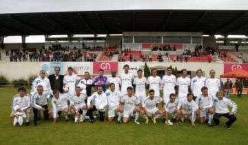 Veteranos del Real Madrid contra el cáncer