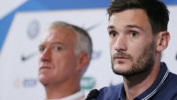 Lloris, durante la rueda de prensa.