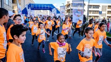 Carrera solidaria de la Fundación Rafa Nadal en Palma.