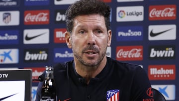 Simeone sobre el 'caso Griezmann': "Sin palabras"